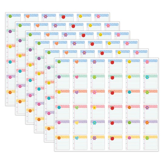 Teacher Created Resources® Cool for School Mini Accents, 6 Packs of 36
